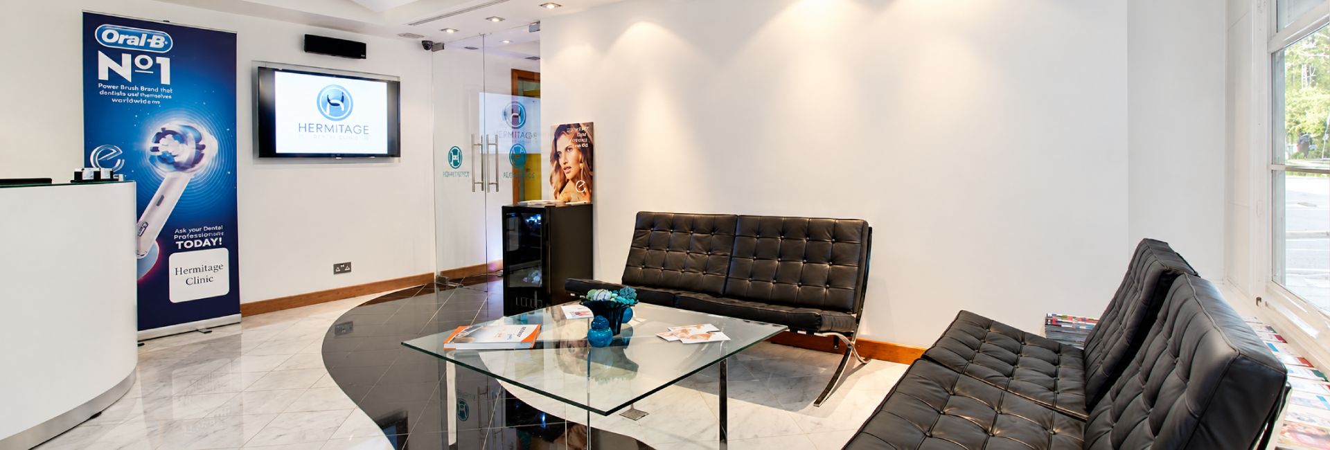 Hermitage Dental Care reception